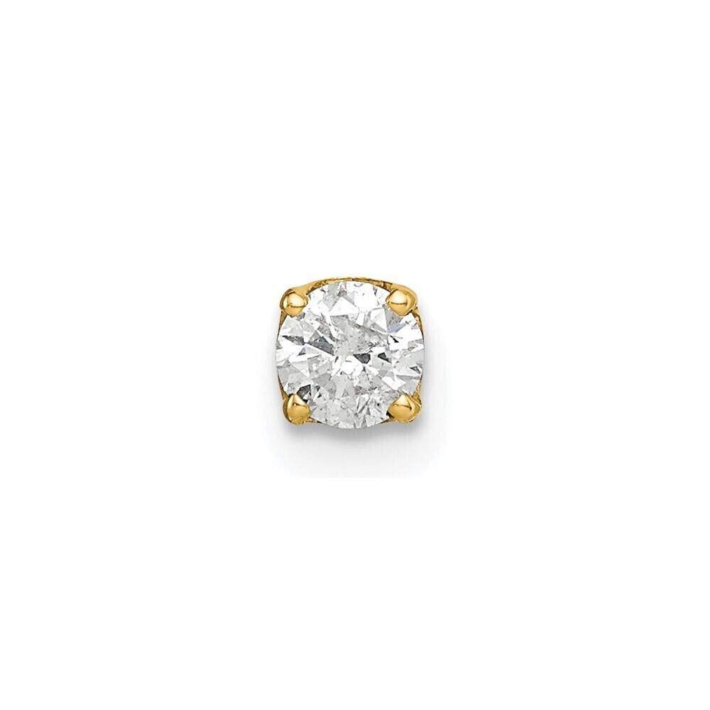 Kazi Luxury 14k Single Stud Diamond Earring